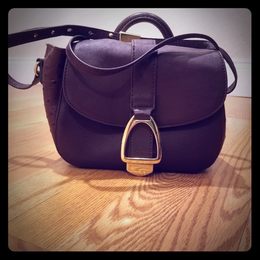 G.I.L.I Handbag Genuine Leather Crossbody